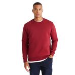 AC&Co/Altınyıldız Classics-Erkek Bordo Standart Fit Normal Kesim Içi Polarlı 3 Iplik Bisiklet Yaka Pamuklu Sweatshirt (Bordo/M)