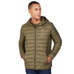 AC&Co/Altınyıldız Classics Erkek Haki Standart Fit Normal Kesim Kapüşonlu Mont, Haki, M