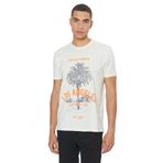 AC&Co/Altınyıldız Classics Erkek Sarı Standart Fit Normal Kesim%100 Pamuk Yumuşak Dokulu Bisiklet Yaka Tişört, Sarı, S