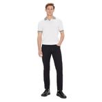 AC&Co/Altınyıldız Classics Erkek Siyah 360 Derece Her Yöne Esneyen Slim Fit Dar Kesim Diyagonal Esnek Desenli Pantolon, Siyah, 54
