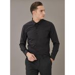 AC&Co/Altınyıldız Classics Ütülemesi Kolay Non-Iron Slim Fit Klasik Yaka Pamuklu Gömlek, M, 4A2000000201-T, Siyah, Erkek