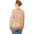 Accort Leopar Desenli Kazak-BEJ - Standart