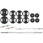 ACD Spor 75 kg Döküm Ağırlık Vidalı Dambıl Halter Bar ve Z Barlı Set