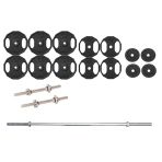 Acdspor 100 Kg Demir Döküm 180 Cm Vidalı Ağırlık Halter Dambıl Set