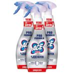 Ace 3 x 700 ml Ultra Köpük Professional Çamaşır Suyu