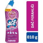 ACE Ultra Kıvamlı Çamaşır Suyu Yağ Çözücü Formül 810 g Dağ Ferahlığı ile Derin Temizlik - 750 ml