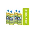 Ace Ultra Power Jel Kıvamlı Çamaşır Suyu Limon Tazeliği 750 Ml X4 Adet