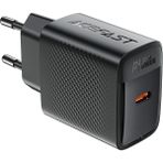 Acefast 25W PD USB-C Hızlı Şarj Aleti Isı Düşüren GaN Destekli Akım Korumalı Güç Adaptörü iPhone & Android & iPad & MacBook Type-C - A104 (Acefast Türkiye Garantili) - Siyah - Renk
