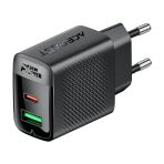 Acefast 30W Pd Usb-C + Usb-A 2 Port Hızlı Şarj Aleti Isı Düşüren Gan Destekli Akım Korumalı Güç Adaptörü İphone & Android & İpad & Macbook Type-C - A98