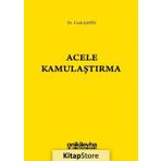 Acele Kamulaştırma - Cenk Şahin