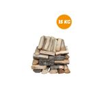 ACELEBOX Hakiki Meşe Odunu Soba Şömine Için Parçalanmış 15 Kg Meşe Odunu ACLODUN15