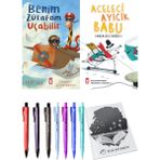 Aceleci Ayıcık Babu Asla Geç Değil ve Benim Zürafam Uçabilir 2li Set