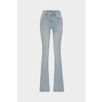 Açelya Okcu High Waist Flare Leg Full Length Stretch Jean