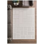 Acem Home Modern Şık Tasarımlı Sisal Salon Oturma Odası Yolluk Krem Halı