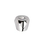 Acem Volan Musluk Başlığı - Krom Kaplama Yedek Musluk Tutamağı - Standart Lavabo ve Banyo Bataryası Çevirme Kolu - Dayanıklı Metal Tasarım