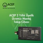 Acep Araç Takip Sistemi (Montaj Hediyeli) - 2 Yıllık Abonelik