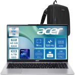 Acer Aspire Lite Al16-71P Intel Core Ultra 5 125H 4.5Ghz 40Gb Ddr5 4Tb Ssd Freedos Arc Graphics 16" 120Hz Ips Fullhd+ (1920X1200) Taşınabilir Bilgisayar Nxdcley001f20 + Zetta Çanta