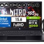 Acer Nitro 5 ANV15-51 V15 Ntel Core I9-13900H 32GB Ddr5 2tb SSD 8GB/RTX4060 Freedos 15.6" 165Hz Fhd Taşınabilir Bilgisayar NHQQEEY00507+WEBLEGELSINÇANTA