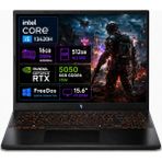 Acer nitro V 15 ANV15-52-01 Intel Core i5-13420H 16GB RAM 512GB SSD RTX5050-8GB 75W 15.6" 165Hz FHD Freedos NH.QZ7EY.003-01 - 512 GB - 16 GB