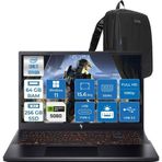 Acer Nitro V15 ANV15 13.Nesil Core i7 13620H 64GB 256GB Ssd 8GB/RTX5060 75W GDDR7 165Hz IPS Full Hd Freedos Gaming Bilgisayar NHQZAEY001P21+ZettaÇanta
