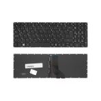 Acer Uyumlu Aspire E5-553G Nx.geqey.002, E5-553G Nx.geqey.003 Klavye Tr Işıklı Siyah