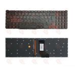Acer Uyumlu Nitro 5 Nh.q2rey.011 Klavye Tuş Takımı Siyah Tr Kırmızı Işıklı