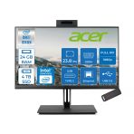 Acer Veriton 4000 VZ4714GT Intel Core I7 13700 24GB Ram 4tb SSD Freedos UHD Graphics 23.8" Yükseklik Ayarı, Pivot, Vesa Desteği Fullhd All In One Bilgisayar DQR03EM00GF15 + Zetta Flash Bellek