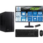 Acer Veriton S2720G Intel Core I5 14400 48GB Ddr5 2tb SSD Windows 11 Pro 27 Inç Monitör UHD Graphics 730 Masaüstü Bilgisayar 27DTR1PEM003WP19 + Zetta Flash Bellek