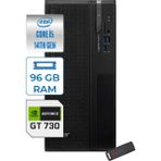 Acer Veriton S2720G Intel Core I5 14400 96GB Ddr5 2tb SSD Windows 11 Pro Nvidia GT730 4gb Masaüstü Bilgisayar 730DTR1PEM003WP29 + Zetta Flash Bellek