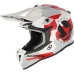 Acerbis Lınear Kask 2206 Gri Kırmızı