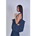 Acey jeans Mavi Renkli Bölmeli Cepli Denim Kot Çanta