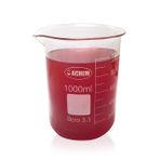 ACHEM 1000ml Cam Beher Kısa Form