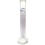 Achem Uzun Form Mavi Skala 250 ml Cam Mezür