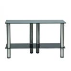 Achill Plat 295B Cam Tv Sehpasi - 95Cm - Temperli Cam