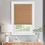 Achim Home Decor Akülü Mini Stor Perde, 81x163 cm, 2.5cm Çıta, Ahşap Ton, GII Morningstar İç Mekan
