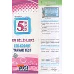 Açı Yayınları 5.Sınıf Fen Bilimleri Yaprak Test