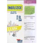 Açı Yayınları 8.sınıf İngilizce Yaprak Test