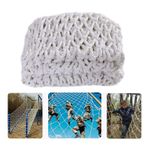 Açık Çocuk Bahçesi Tırmanma Net 6mm Halat Kalınlığı Güvenlik Ağı Korkuluk Merdivenleri Swingset Büyük Oyun Alanı Kapalı/Açık Bahçe Çit Net Özelleştirilebilir Boyutu