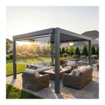 Açık Dış Mekan Stor Perdeler Panjurlar Şeffaf PVC Kör Rulo Gölge, HD Şeffaf Rulo Perde, Dış Mekan Pergola Veranda Balkon için, delikli, 0,5 mm Kalınlaştırılmış(W160*H300cm/W62.99*H118.11in)