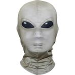 Açık Gri Cadılar Bayramı Uzaylı Maskesi Et Için Alien Cosplay Kostüm Cadılar Bayramı Partisi, Yetişkinler Için Alien 3D Tam Yüz Maskesi Nötr Bir Boyut (Yurt Dışından) - Renkli - Yok
