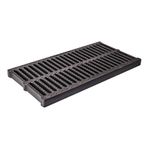 Açık Hava Yağmur Oluk Kapakları Izgaralı Hendek Drenaj Kapakları Veranda Avlu Çiftliği ve Fabrika Parke Izgarası Filtreleri 7,9 "x 1"