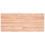 Açık Kahverengi Piyano Masası 140x60x(26) cm Bitmemiş Meşe Yemek Masası Çok Yönlü Modern Mobilya Ev Mutfak ve Ofis Kullanımı için