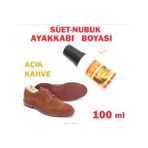 Açık Kahverengi Süet Nubuk Ayakkabı Ve Çanta Boyası 100ml