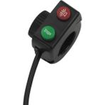 Açık Kapalı Evrensel Sis Işık Anahtarı Otomatik Far Elektrikli Kolay Kurulum Aksesuarları Basma Düğmesi LED Korna Motosiklet Parçası Sinyali (Yurt Dışından) - Motosiklet elektrik sistemi