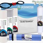 Açık Kasa Compact Su Arıtma Cihazı AW 5'li Filtresi Seti Tüm (HOUSİNGLİ) Cihazlar Ile Uyumlu