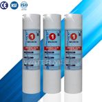 Açık Kasa Su Arıtma Cihazı 1 Mikron Sediment Spun Filtre 3 Adet