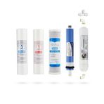 Açık Kasa Su Arıtma Cihazı 5li Filtresi AquaFlo Membran Set
