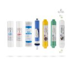 Açık Kasa Su Arıtma Cihazı 7li Filtresi AquaFlo Membran Set
