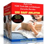 Açık Lise Tüm Dönemler Türk Dili ve Edebiyatı Eğitim Seti (100 Saat Anlatım)