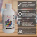 Açık Mavi Akrilik Boya 250gr